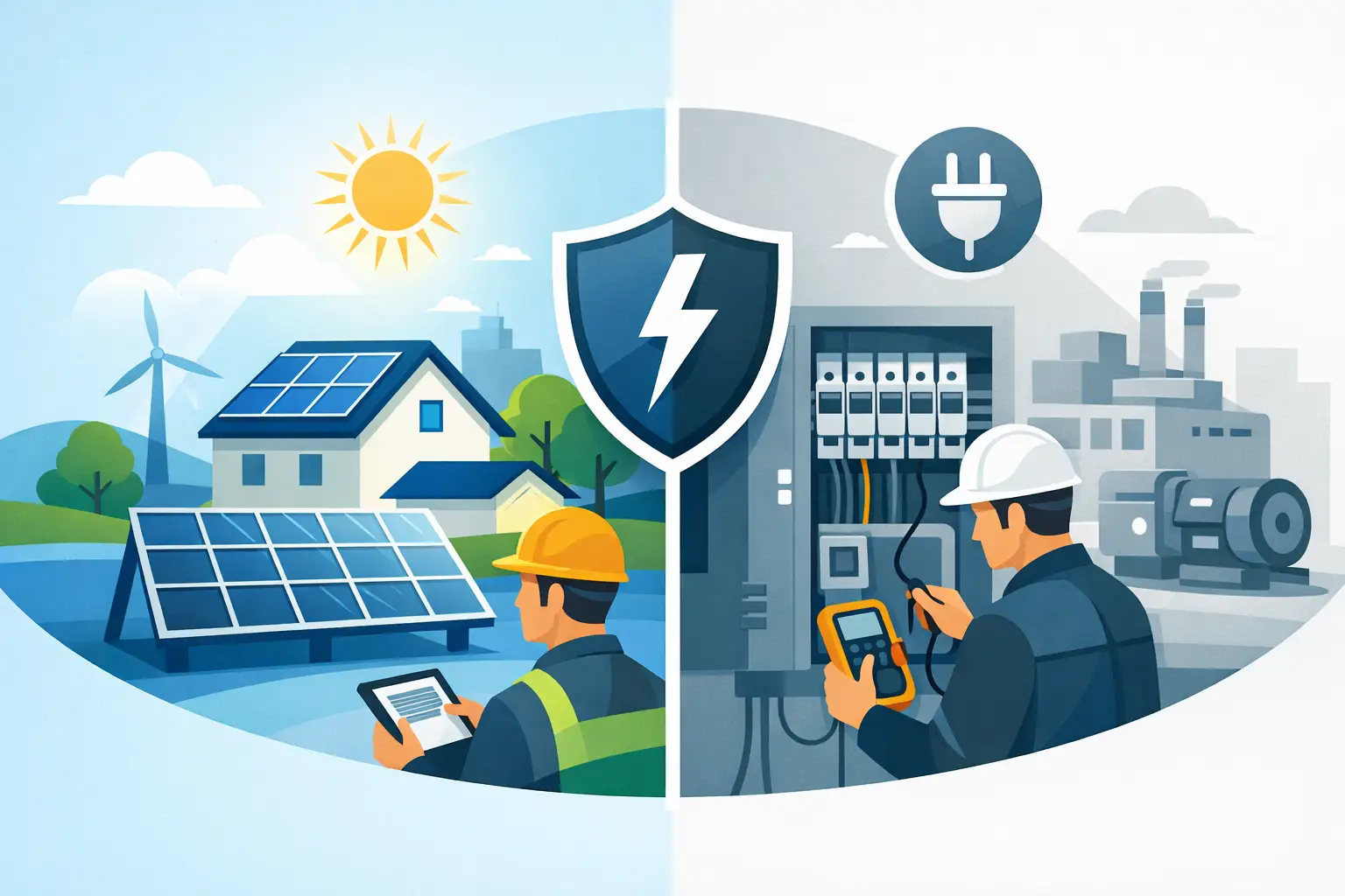 Scope 12 versus NEN 1010: verschil tussen opleveringsinspectie en zonnepanelenkeuring