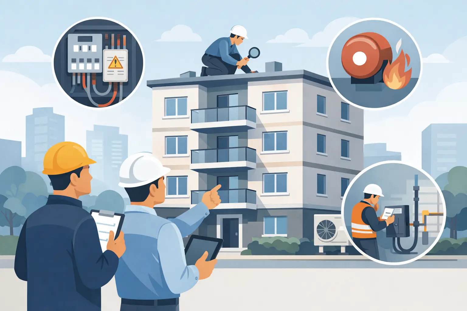 Scope 10-inspectie voor een VvE-gebouw